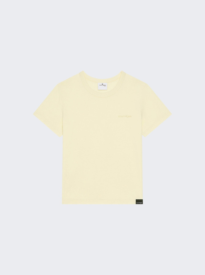 Embroidered Tee Limoncello 1