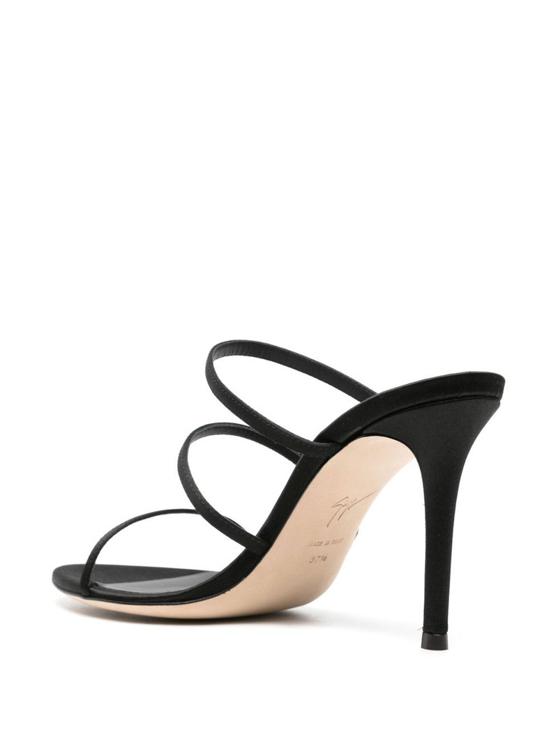 Alimha 105mm satin sandals 3
