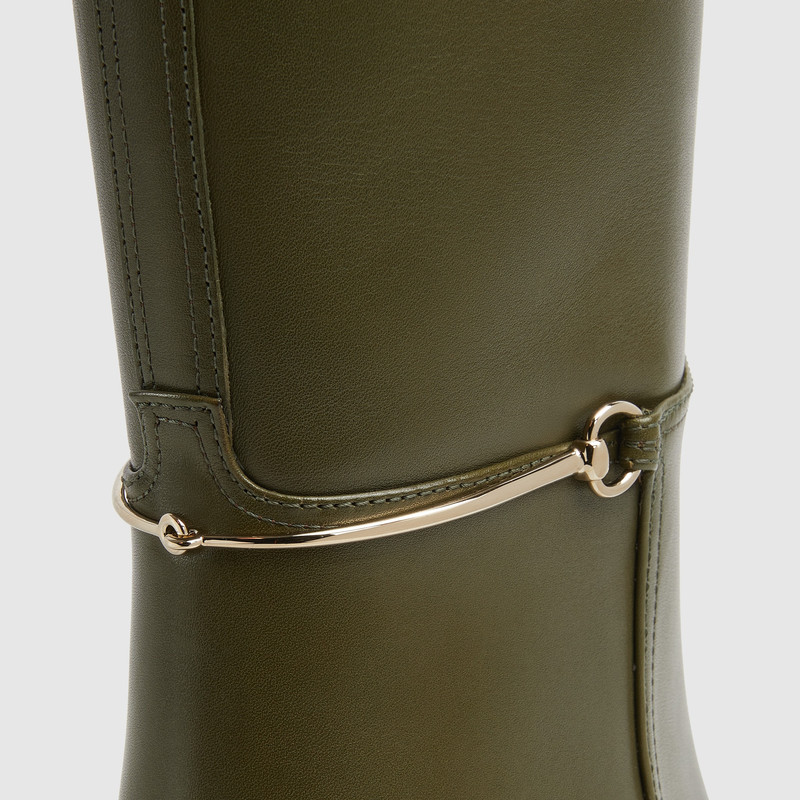 GUCCI Women's boot with slim Horsebit outlook