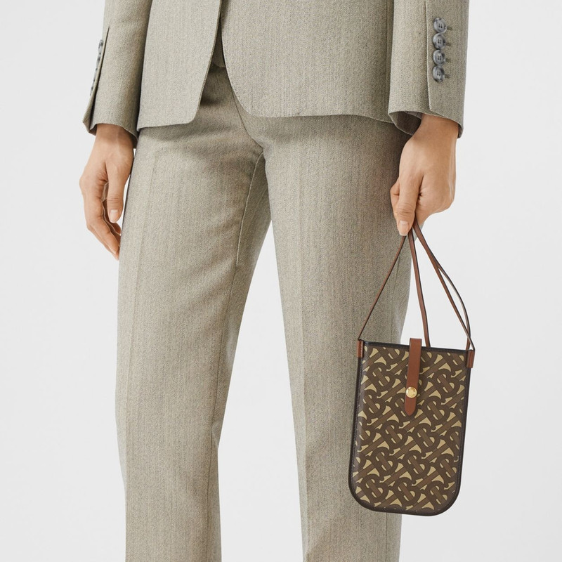 Monogram E-canvas Anne Phone Case with Strap 3