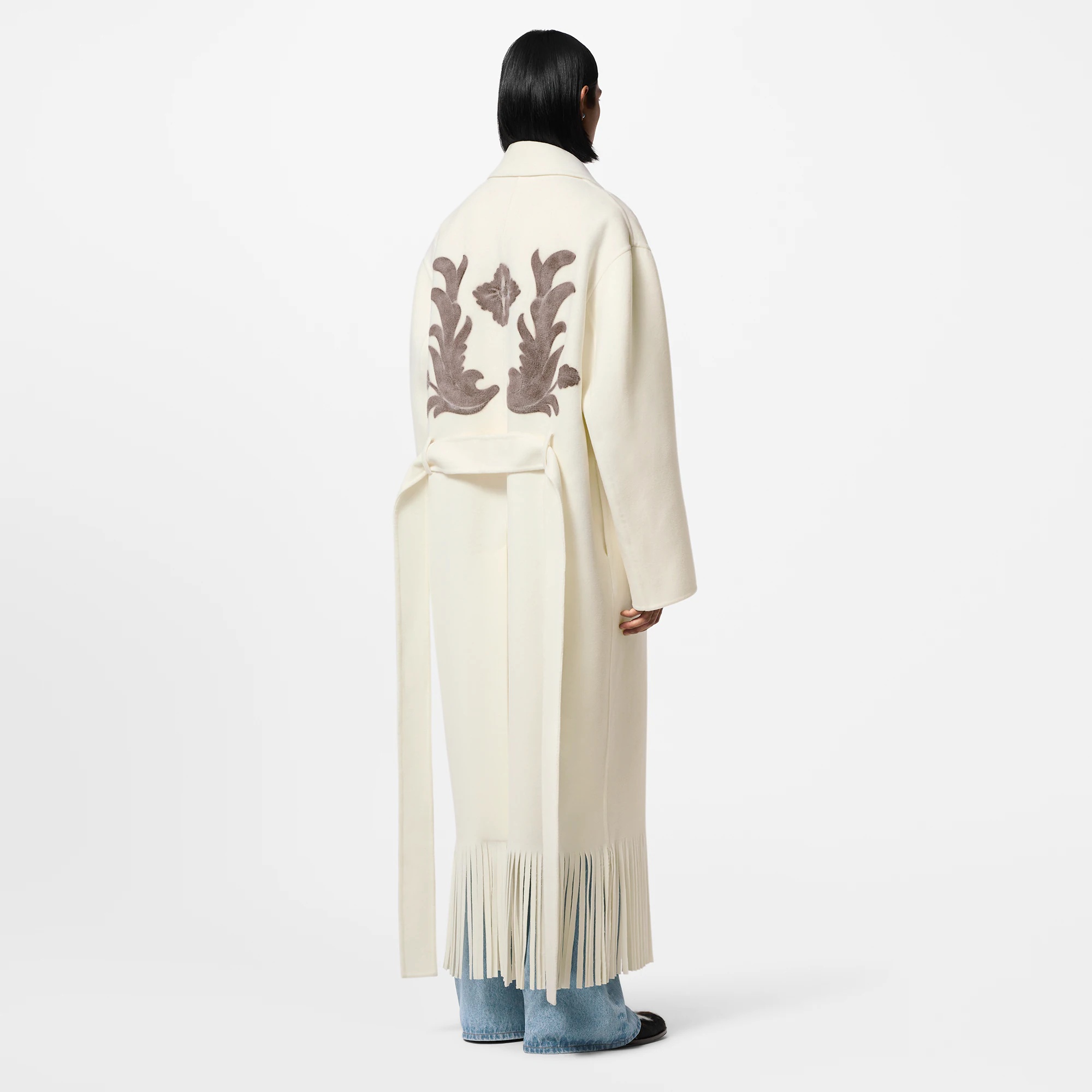 Wool Blanket Coat - 3