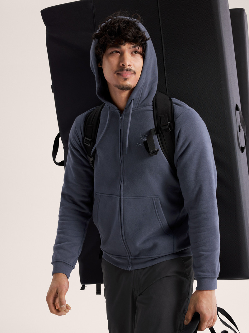 Emblem Fleece Full Zip Hoody 4