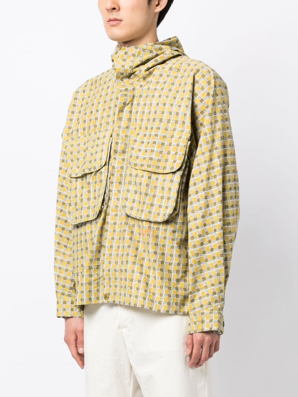 Forager check-print jacket - 3