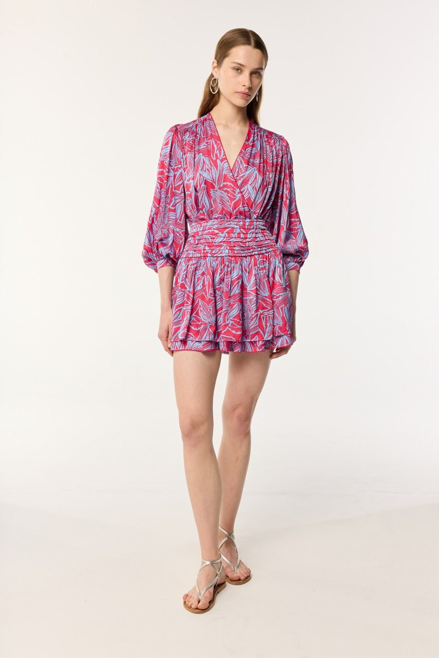 Mini Dress Colleen - Pink Pop Tiger - 2