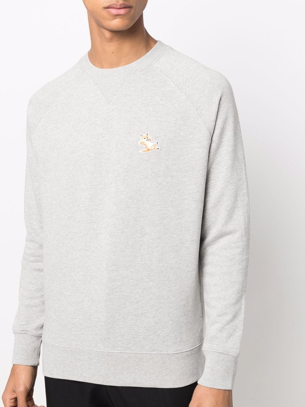 logo patch sweatshirt - 6