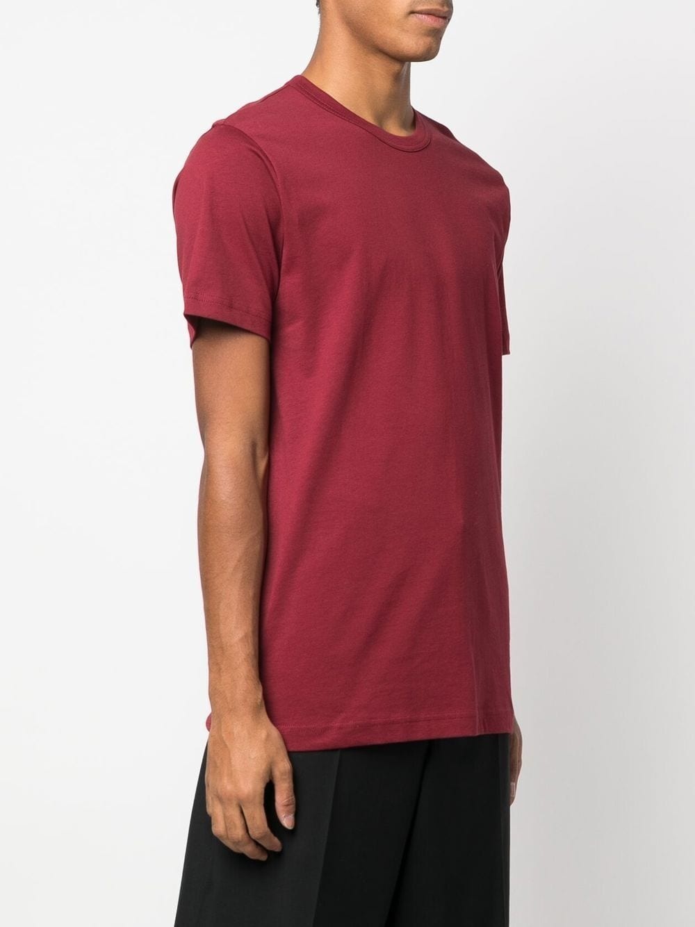COMME DES GARCONS｜SHORT-SLEEVED ROUND NECK T-SHIRTS (P1 COMME des GARCONS PLAY Love Printing Casual Short Sleeve