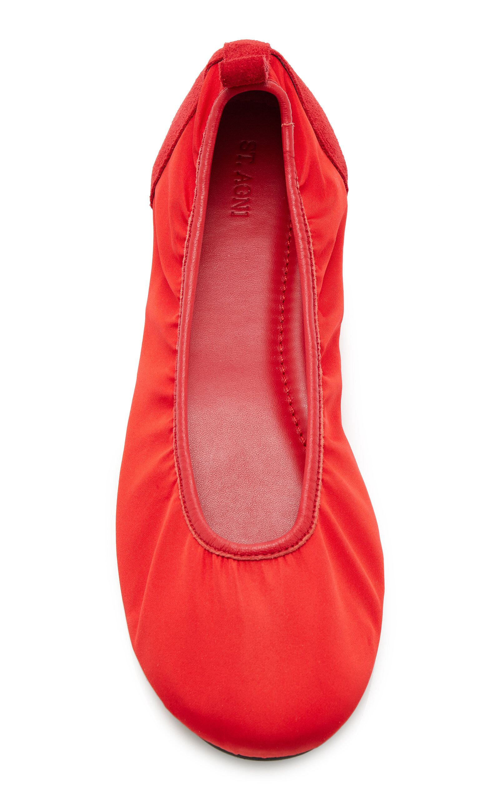 Satin Ballet Flats red - 5