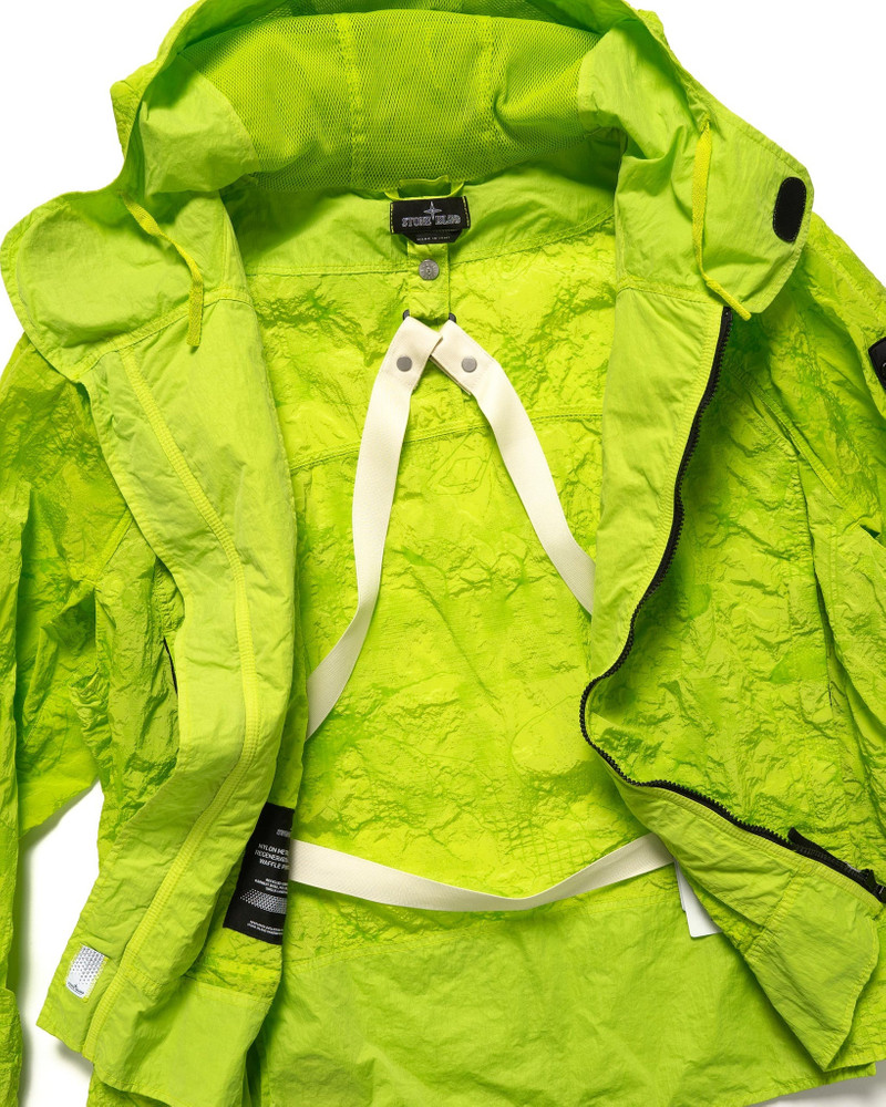 Logo-Appliquéd Crinkled Reps Nylon Hooded Jacket 5