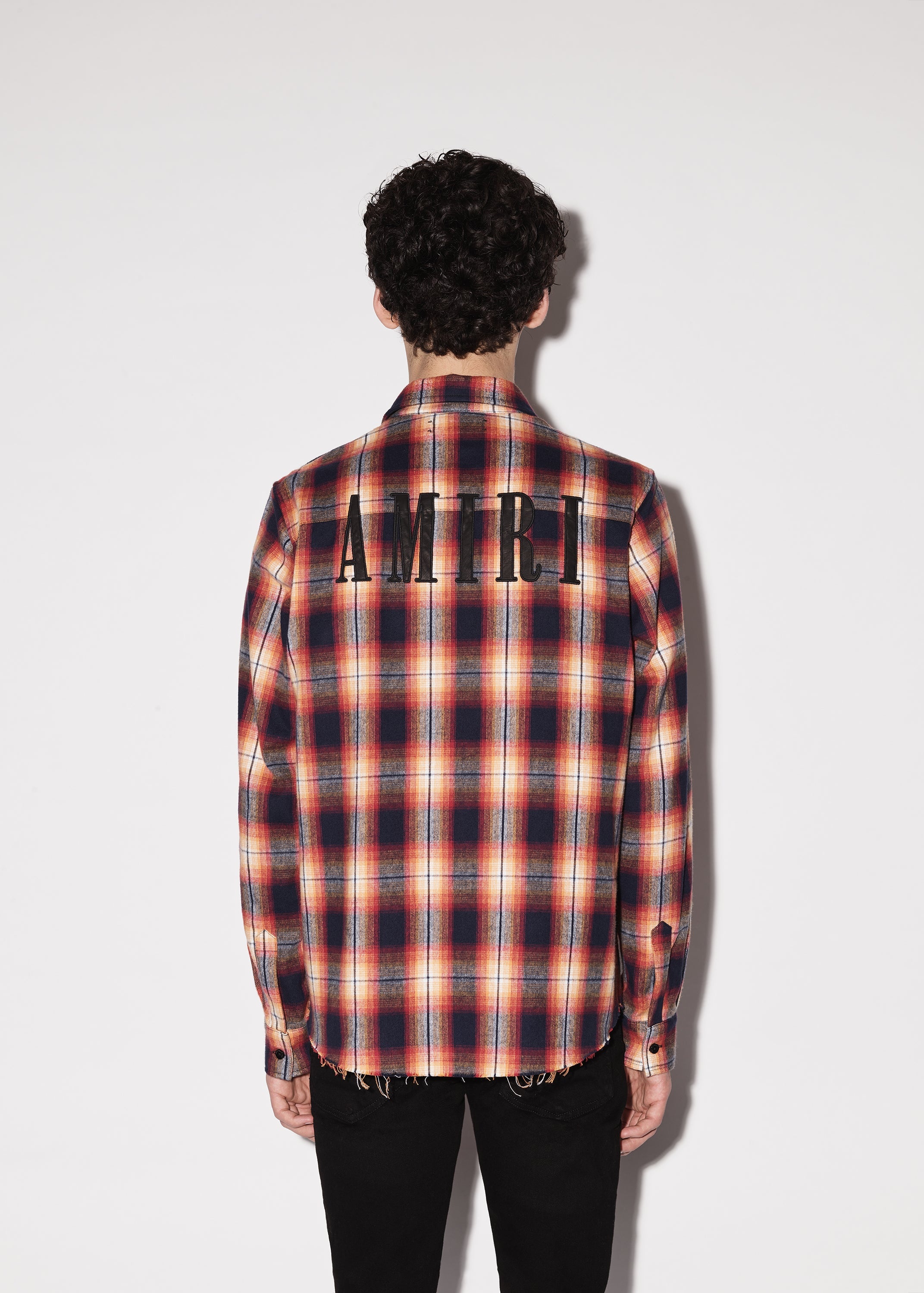 AMIRI AMIRI LOGO FLANNEL | REVERSIBLE