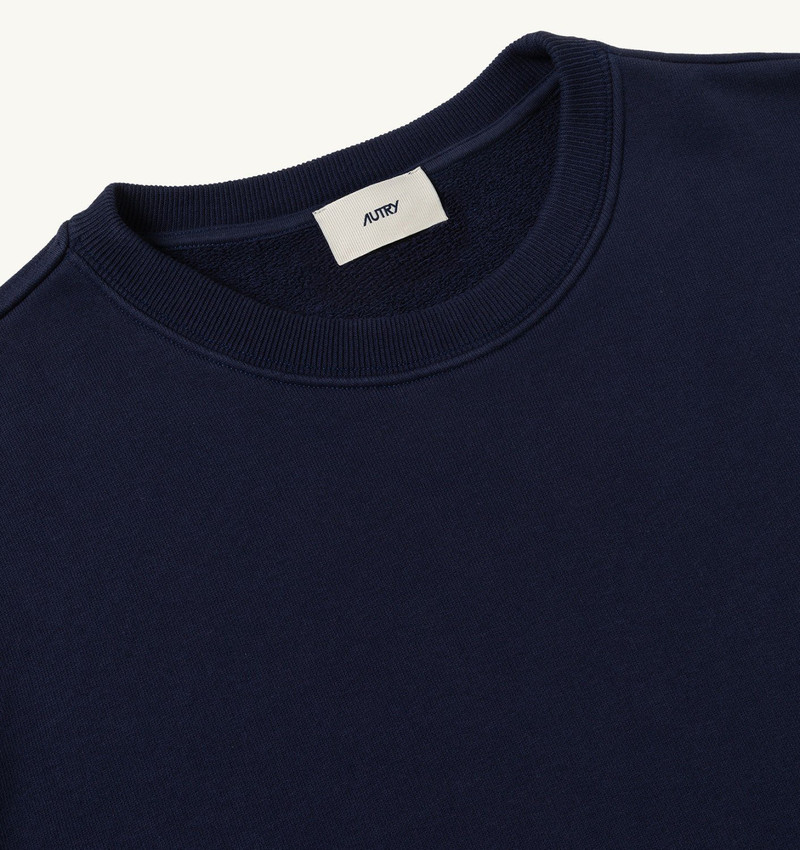EMBROIDERED AUTRY LOGO CREWNECK SWEATSHIRT MAN 4