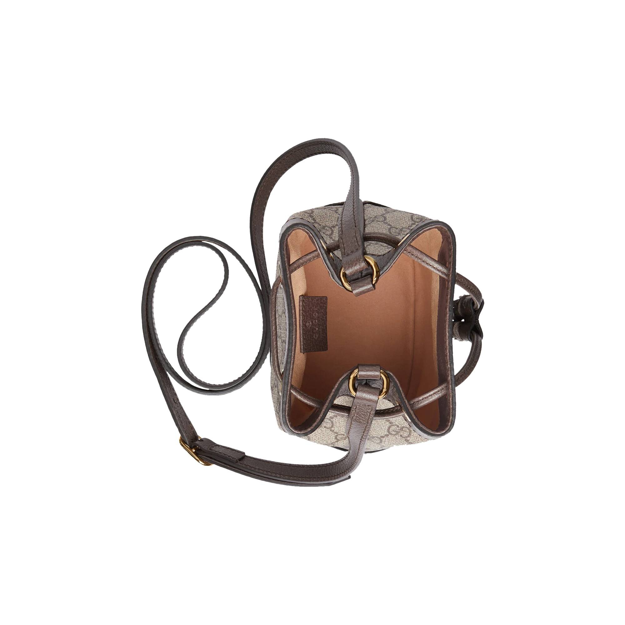 Gucci Ophidia Mini Bucket Bag 'Beige/Ebony' - 3