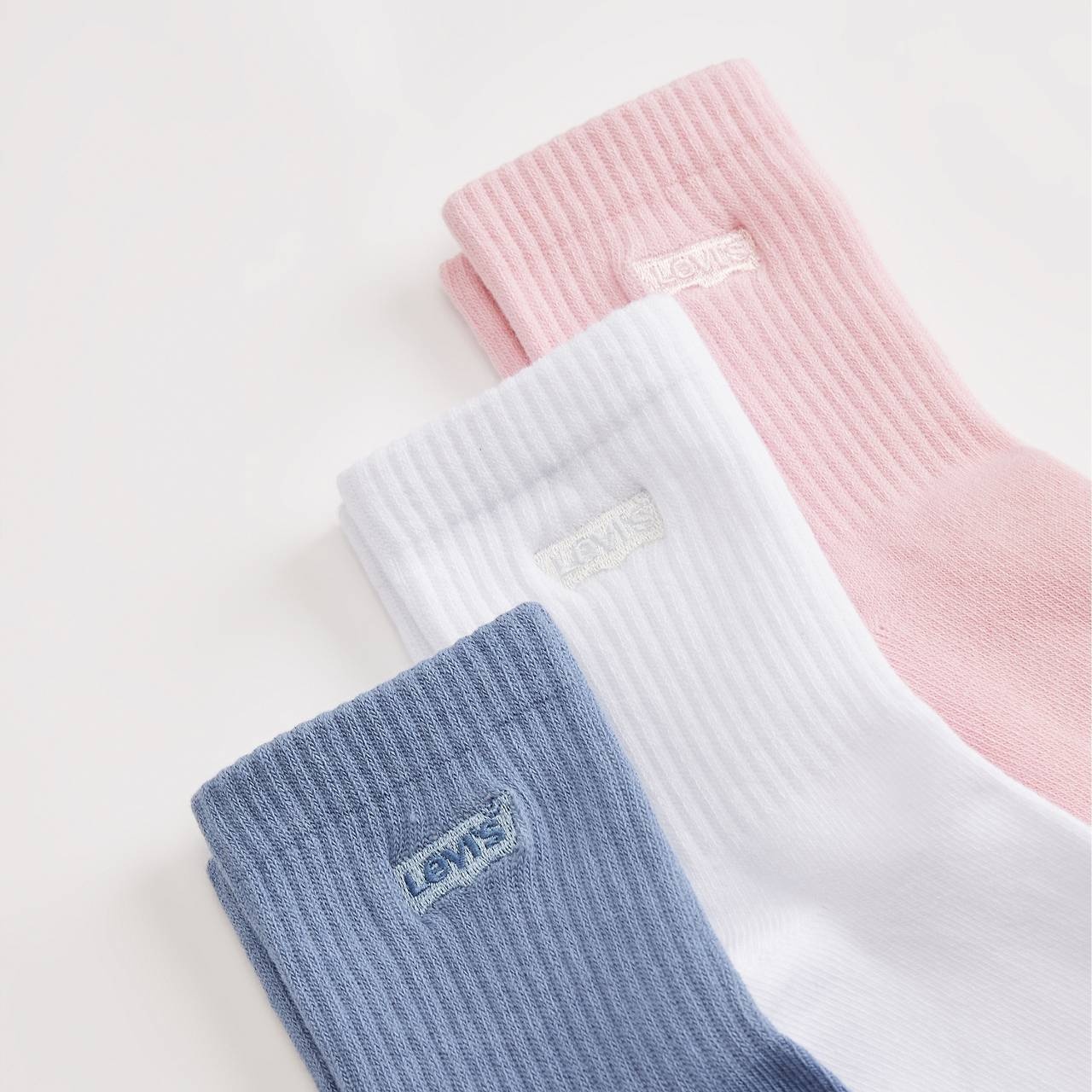 BATWING EMBROIDERY SHORT CUT SOCKS - 2