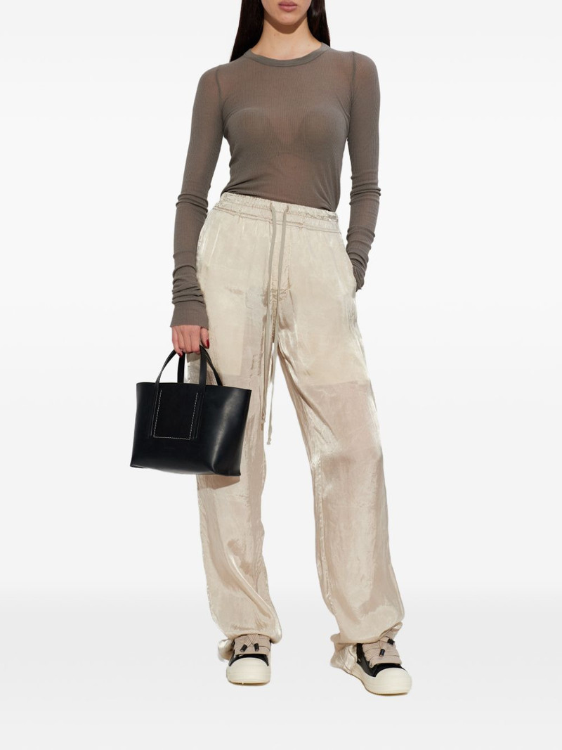 Rick Owens ribbed-knit long-sleeve T-shirt outlook