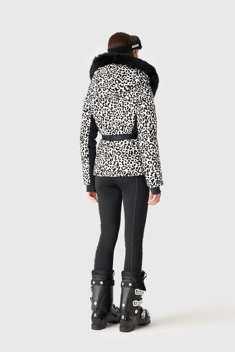 ELITA-BXFLP Down Ski Jacket With Flocked Shell 4