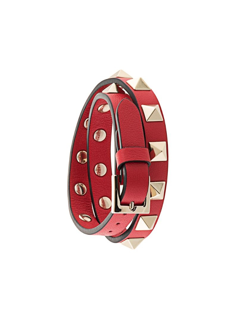 Rockstud double-strap bracelet - 2