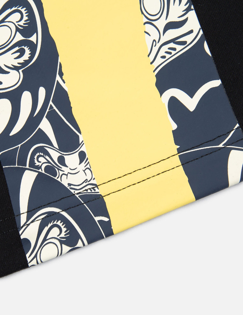 DOUBLE DARUMA DAICOCK PRINT SWEAT SHORTS 14