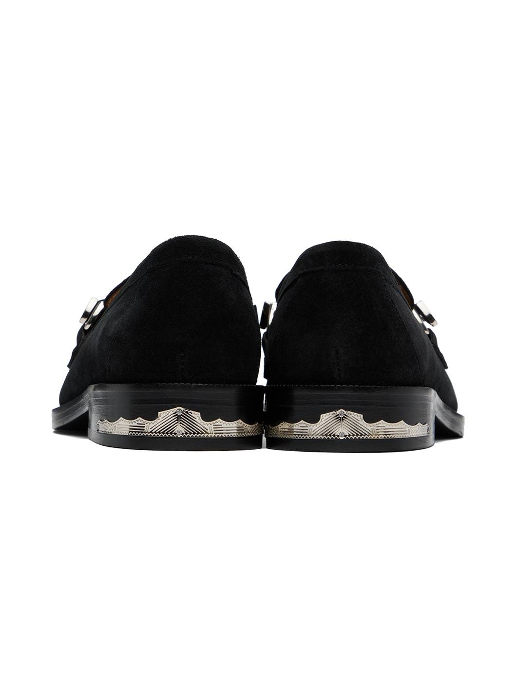 Black Suede Loafers - 2
