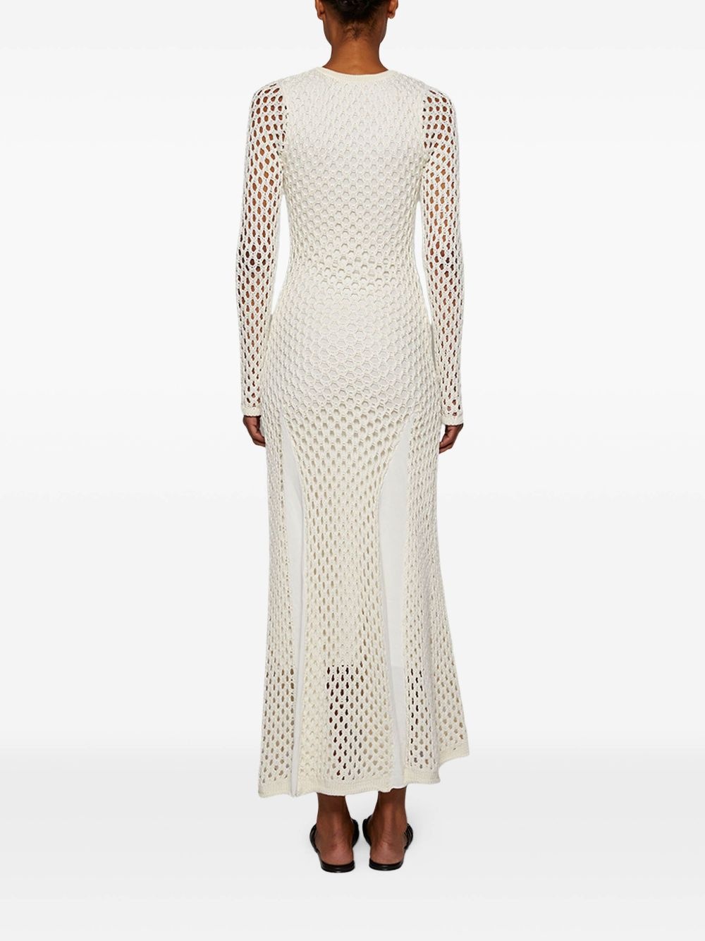 Anansi mesh-panelled dress - 4