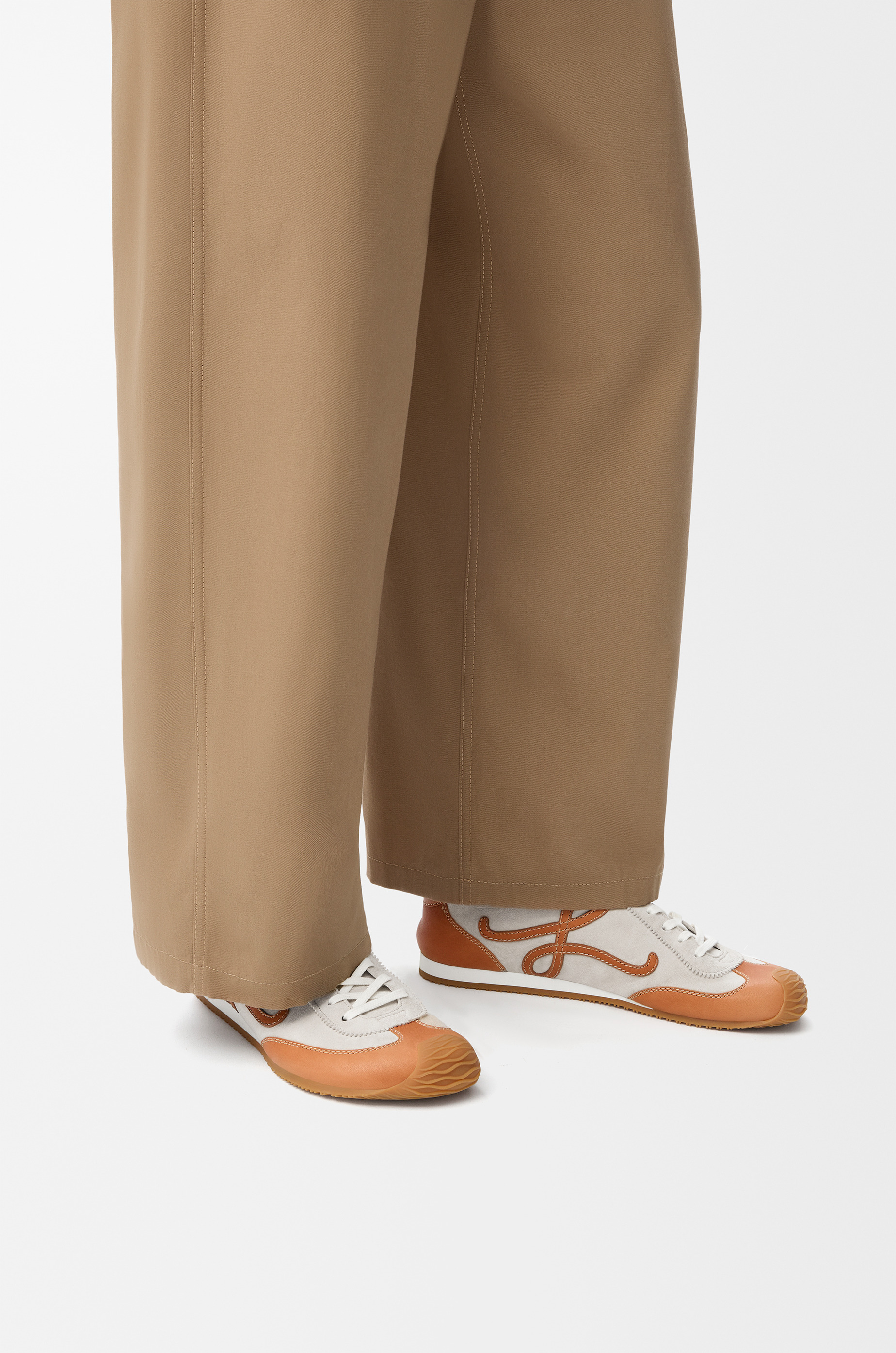 Ballet Runner 2.0 unlined in deerskin and vegetable-tanned calfskin - 2