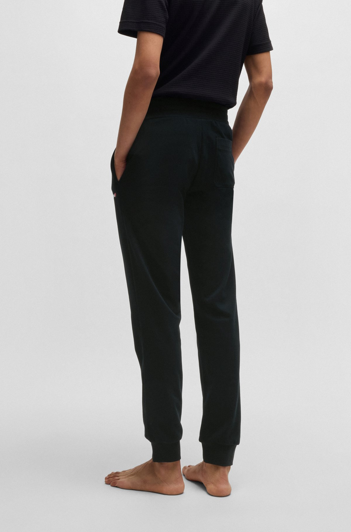 TRACKSUIT BOTTOMS WITH HEART LOGO - 4