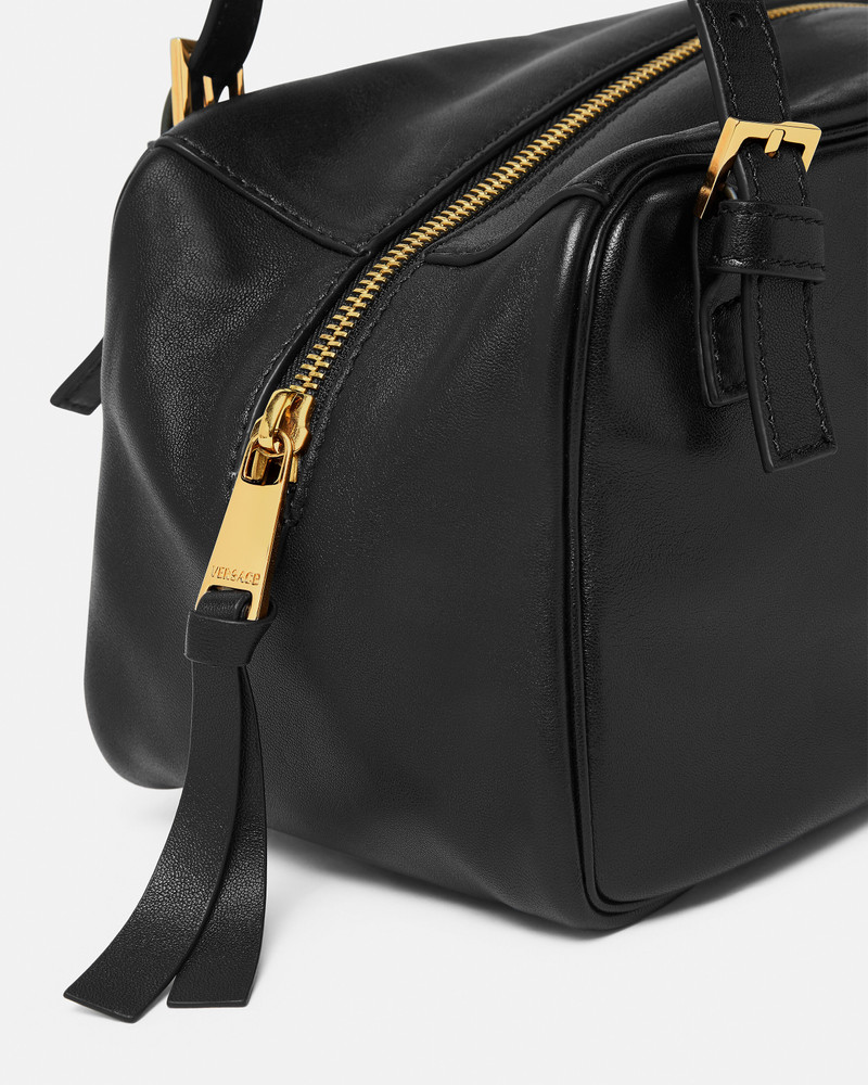 Versace Tag Large Nappa Bowling Bag 6