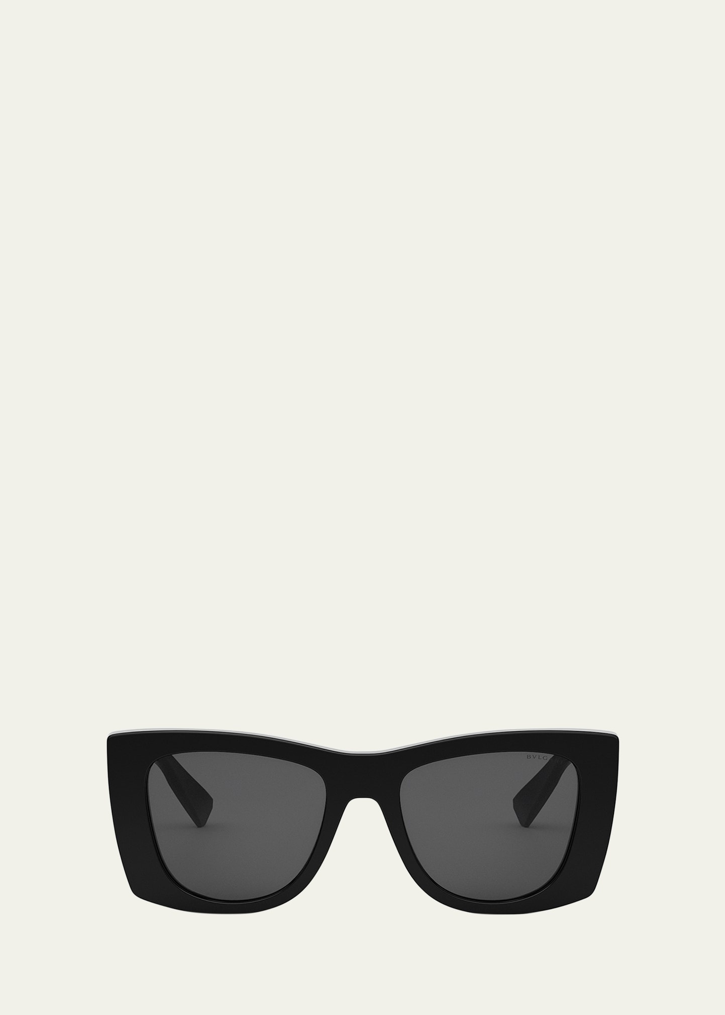 Roma Oversized Acetate & Nylon Butterfly Sunglasses - 1
