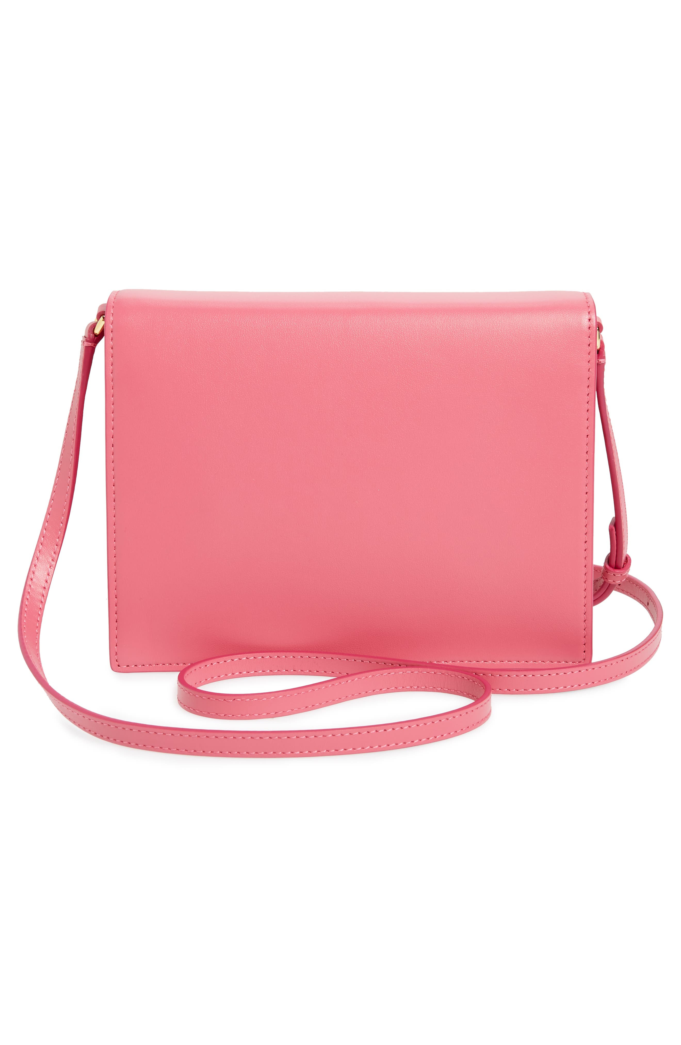 DG Logo Flap Leather Crossbody Bag - 2