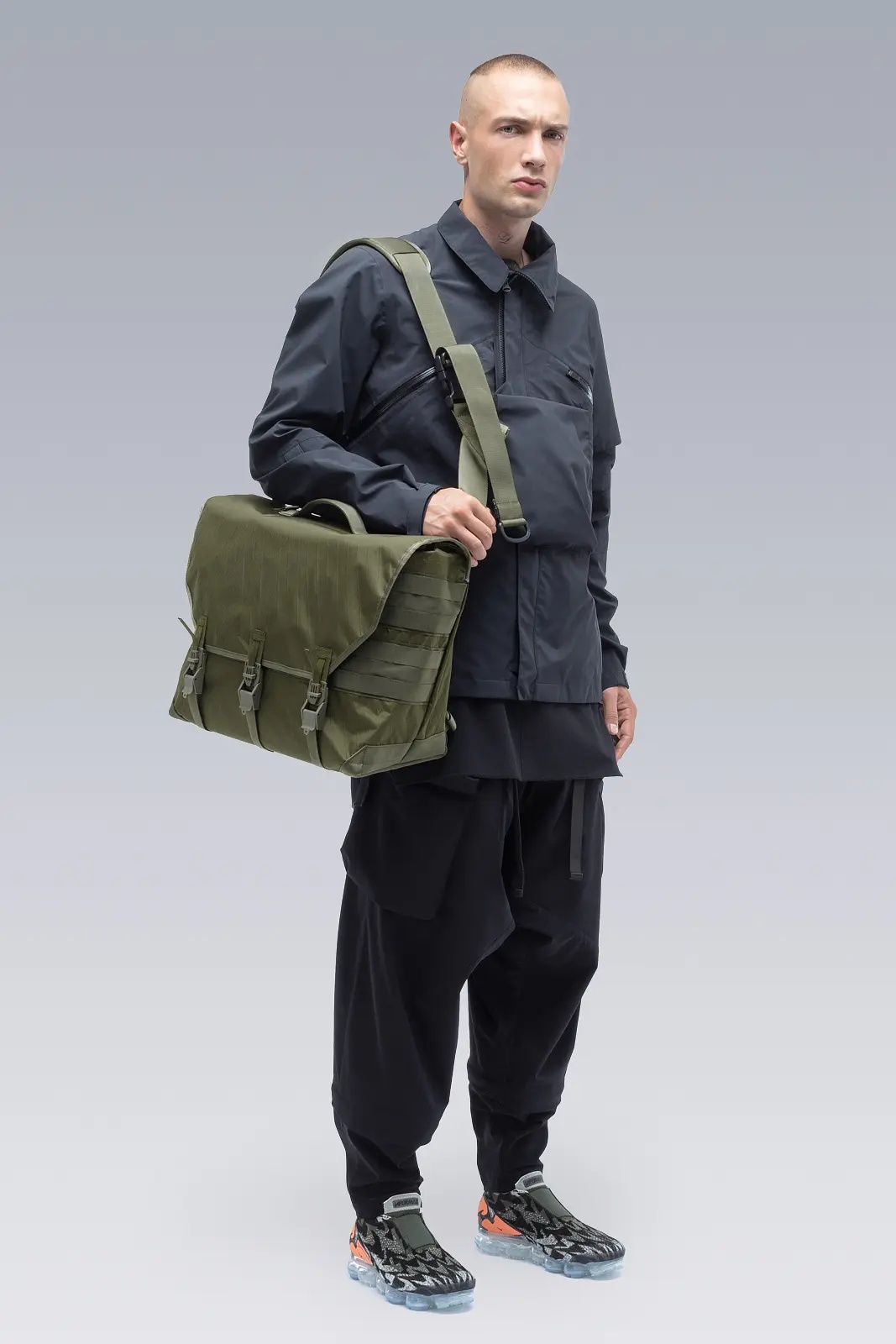 3A-5TS Tec Sys Messenger Einsatztasche Olive - 20