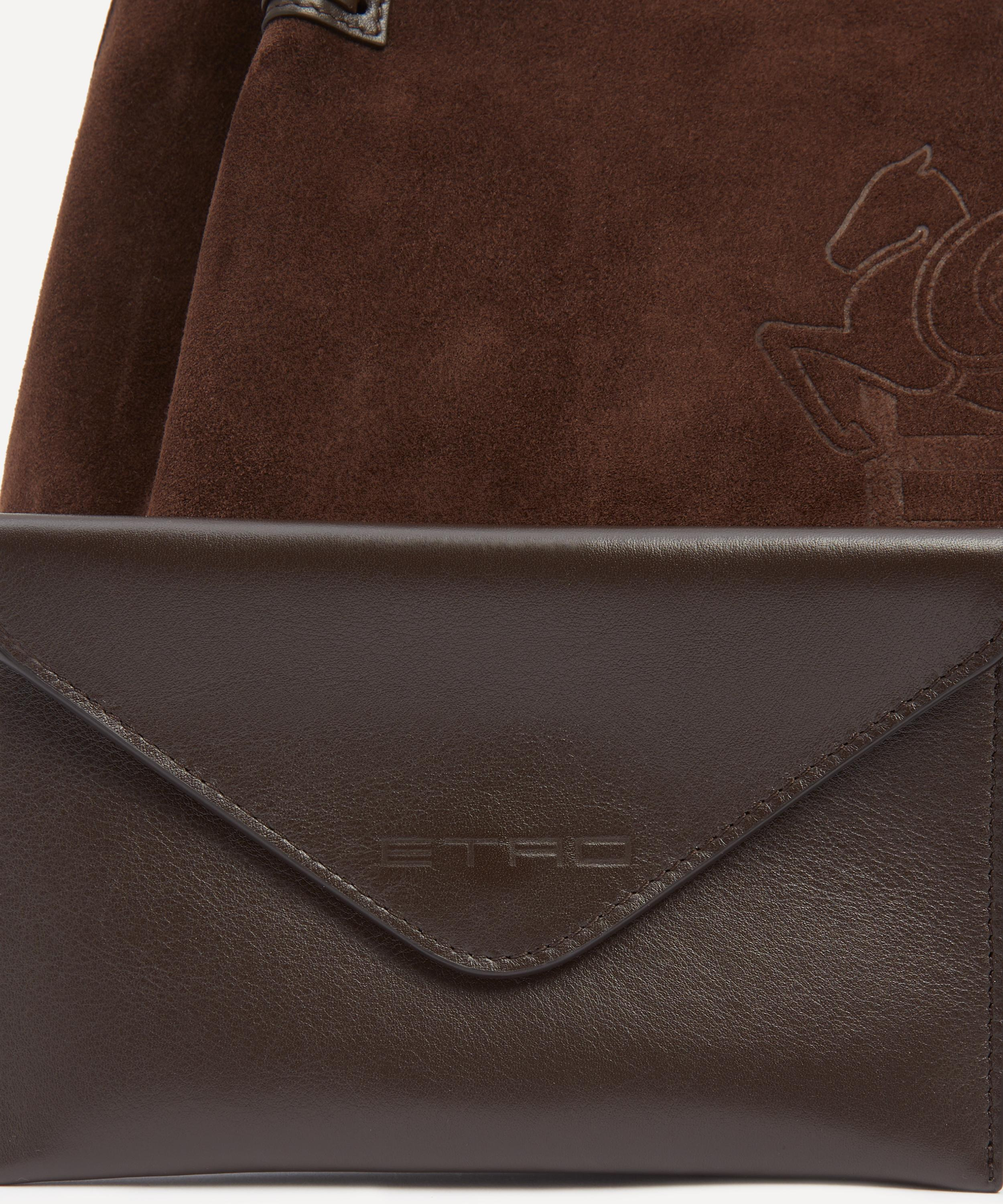 Small Libra Suede Tote Bag - 4