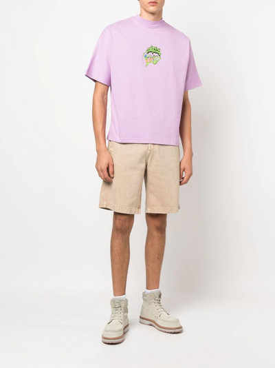 JACQUEMUS graphic-print short-sleeve T-shirt outlook