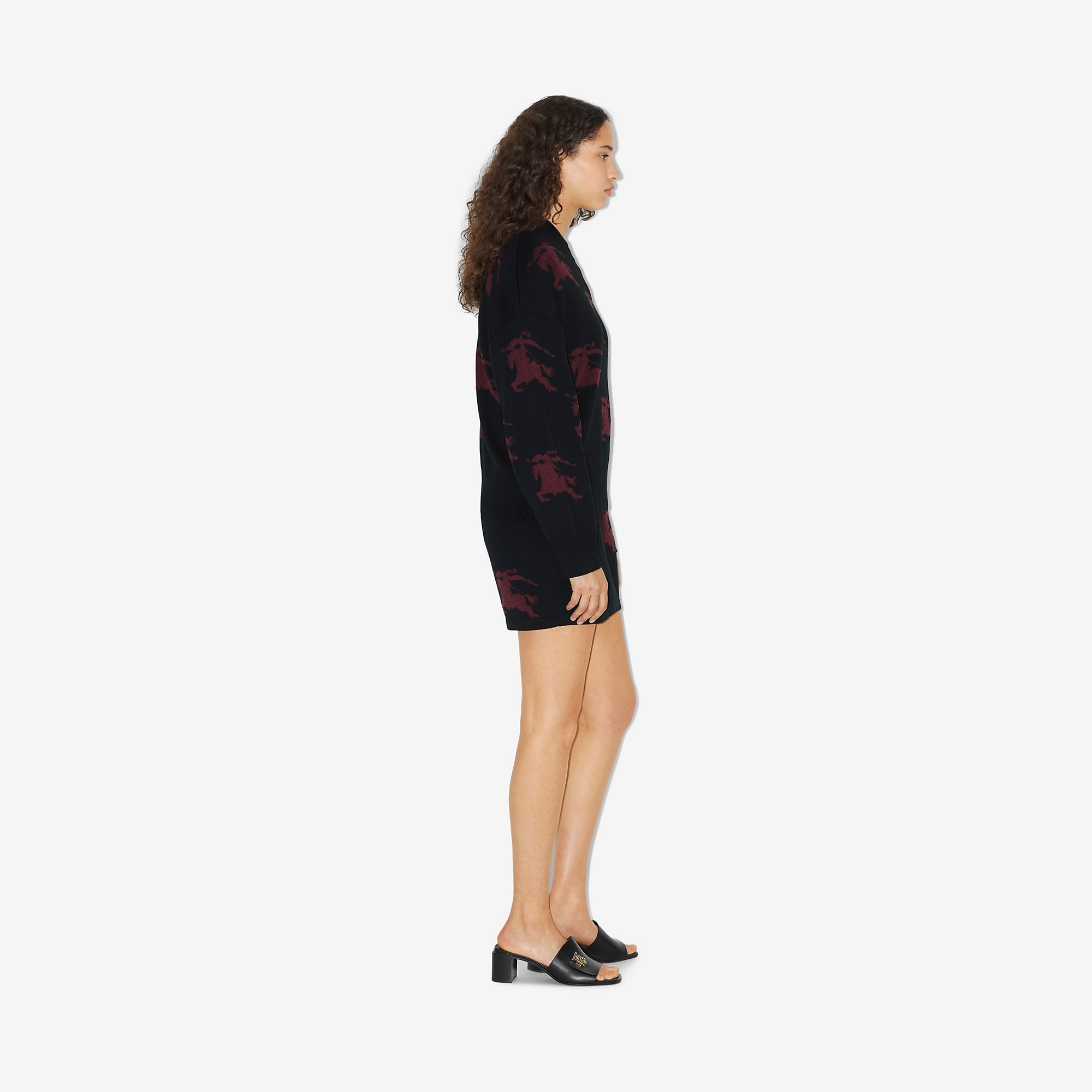 EKD Cotton Silk Jacquard Sweater - 4