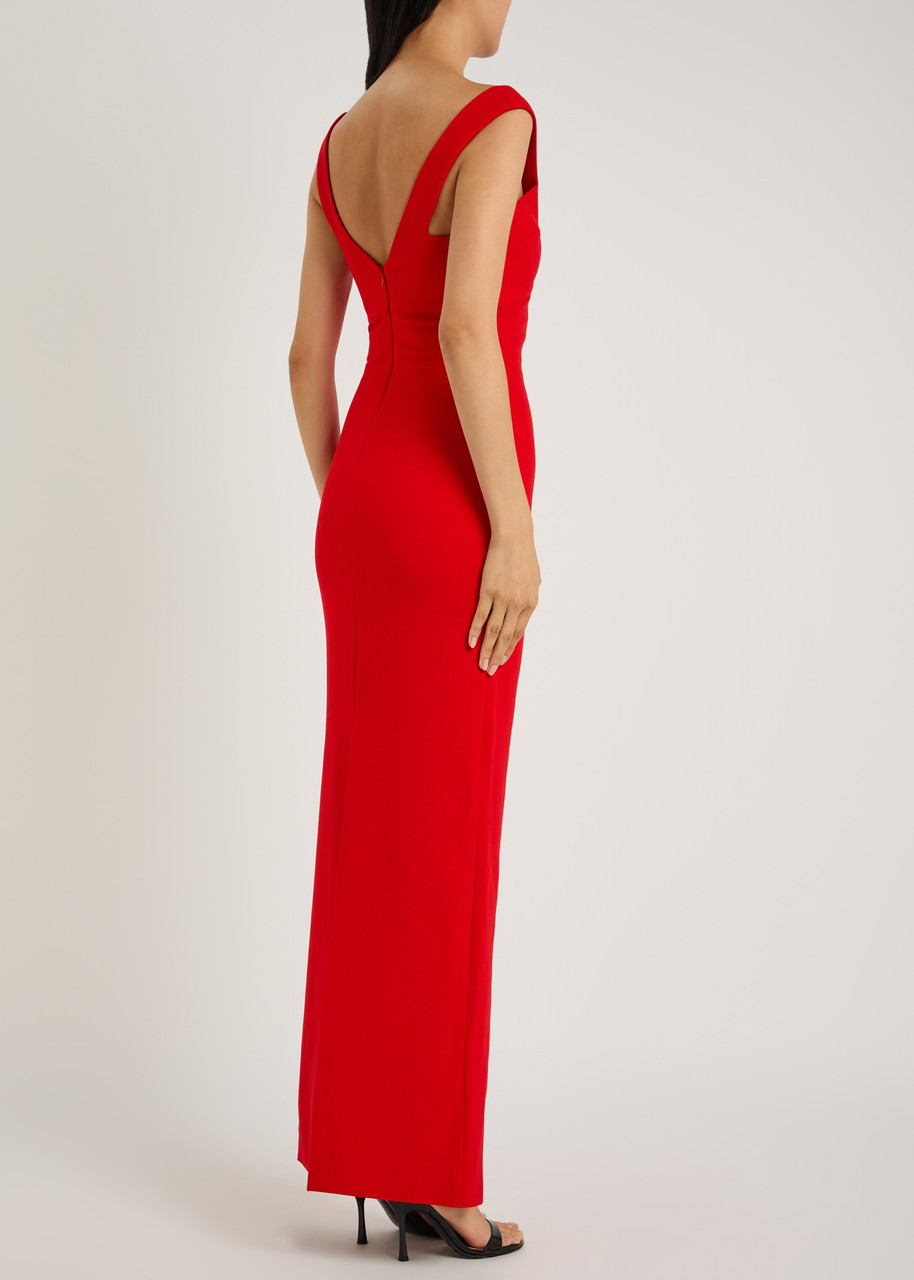 Solace London Nalani Crepe Maxi Dress - 3