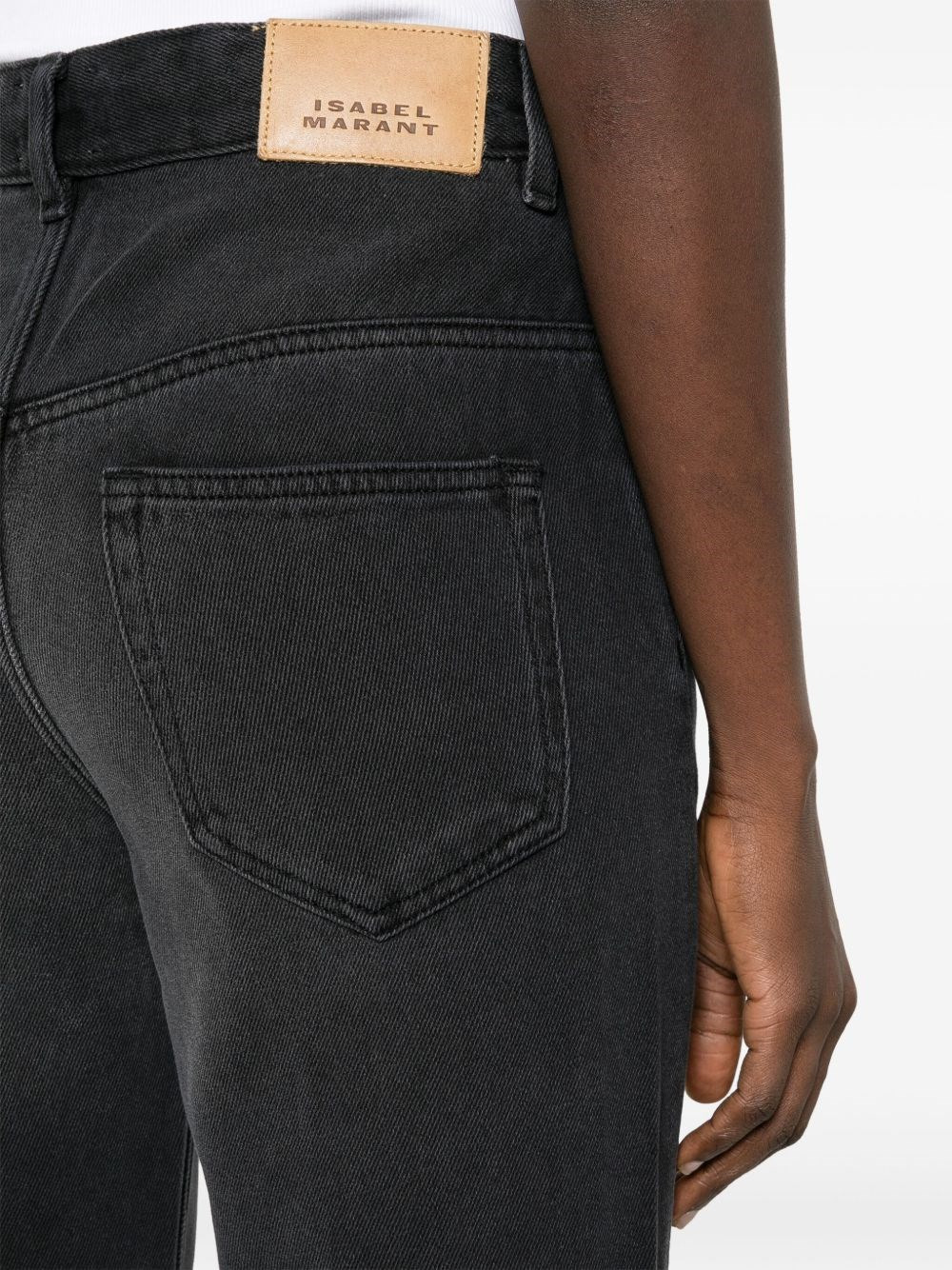 mid-waist jeans - 5