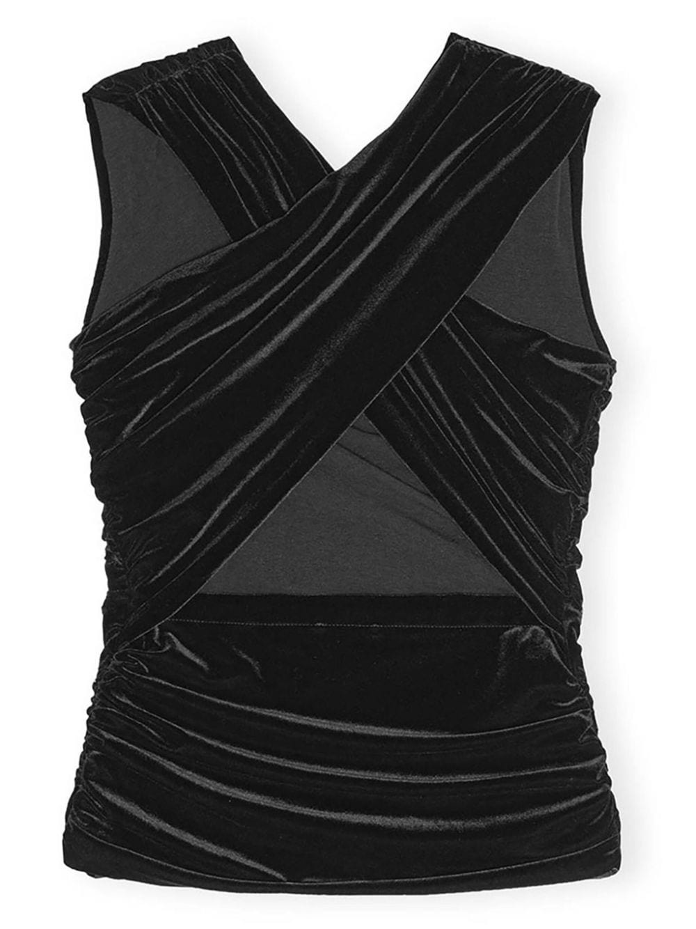 ruched-detailing top - 6