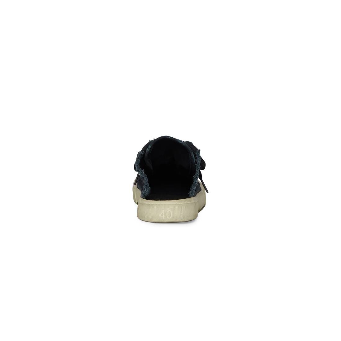 Women's Paris Sneaker Mule in Black - 5