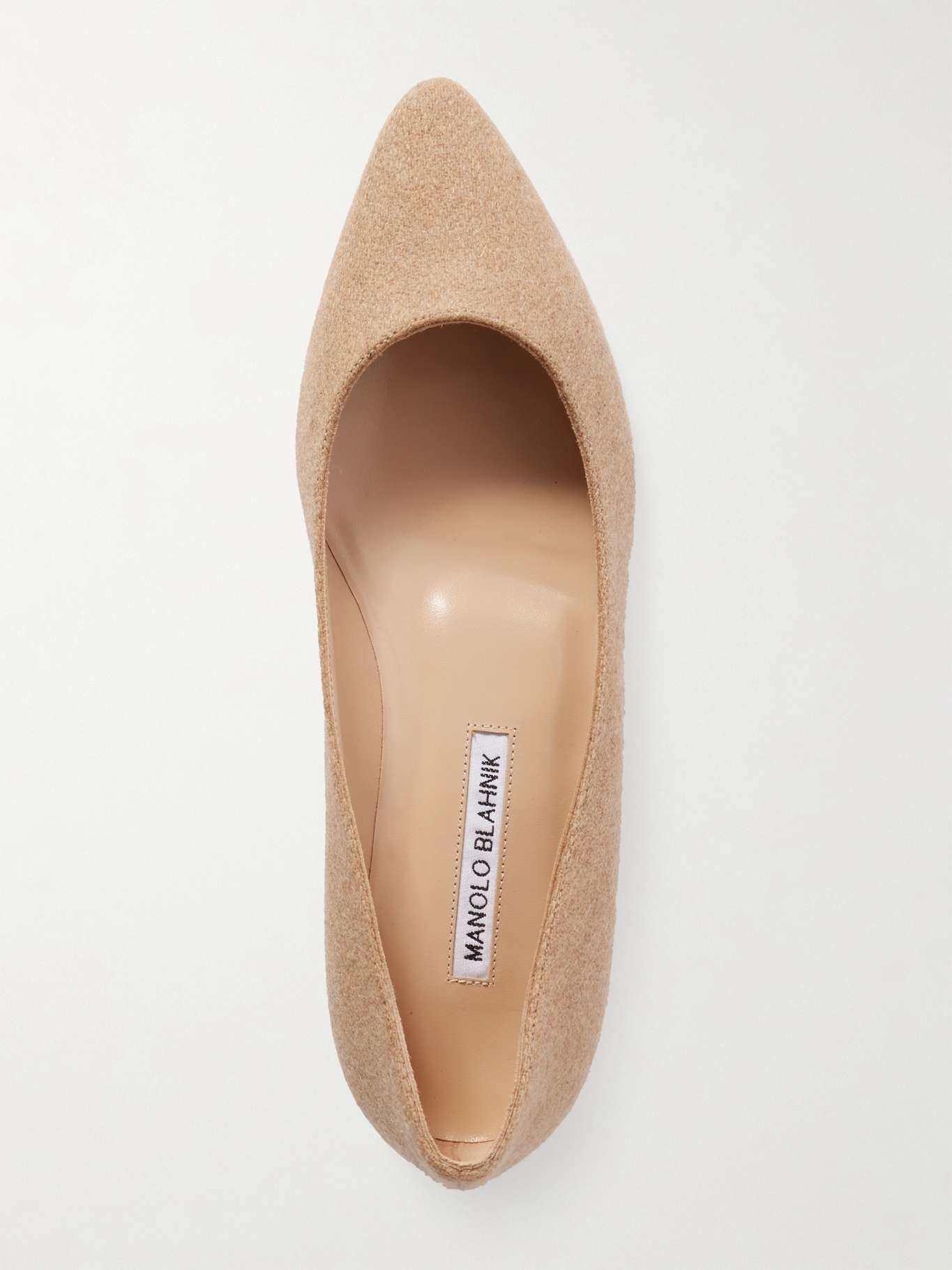 Lanza Bb wool point-toe flats - 5