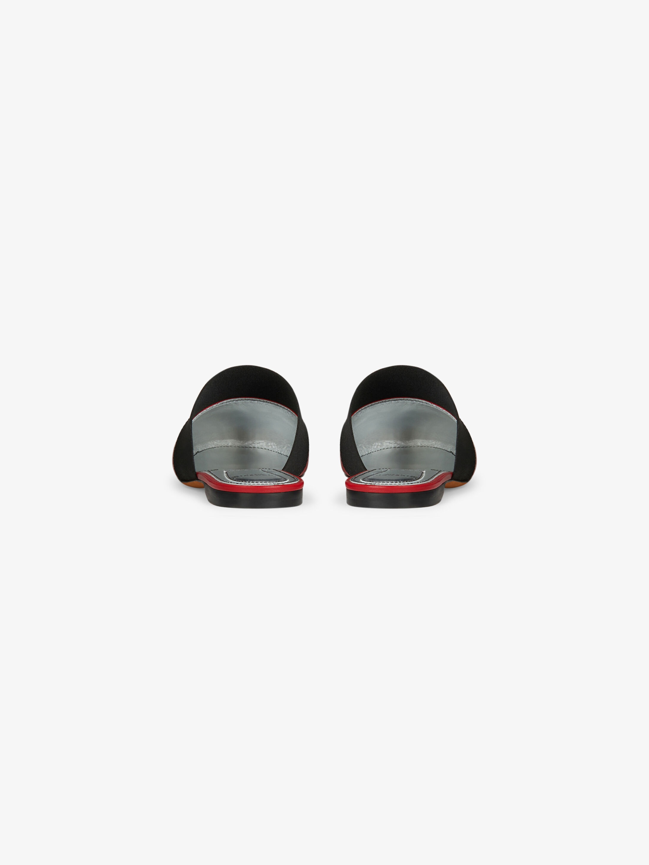 GIVENCHY PARIS flat mules in leather - 4