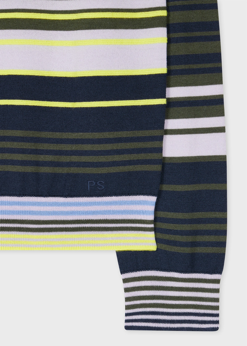 Paul Smith Multi-Stripe Merino Wool Sweater outlook