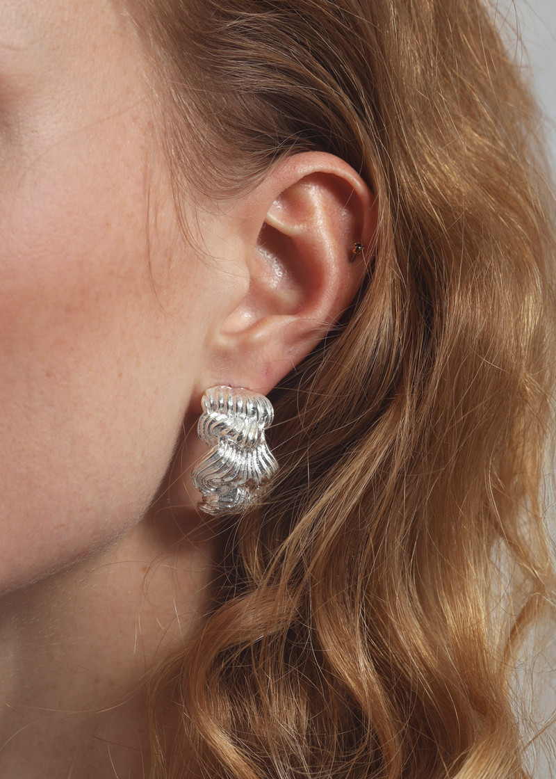 Completedworks Completedworks Buttercream Earrings - Silver outlook