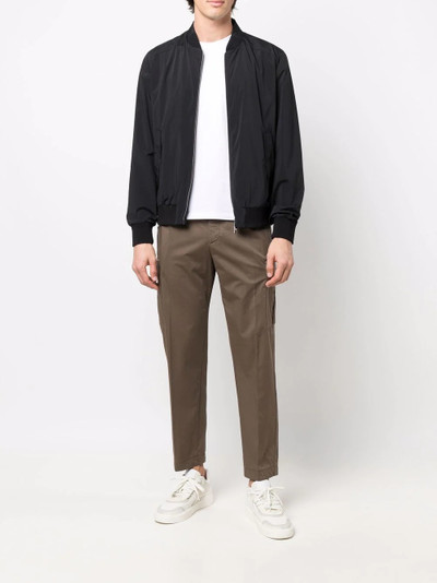 Herno zipped-up bomber jacket outlook