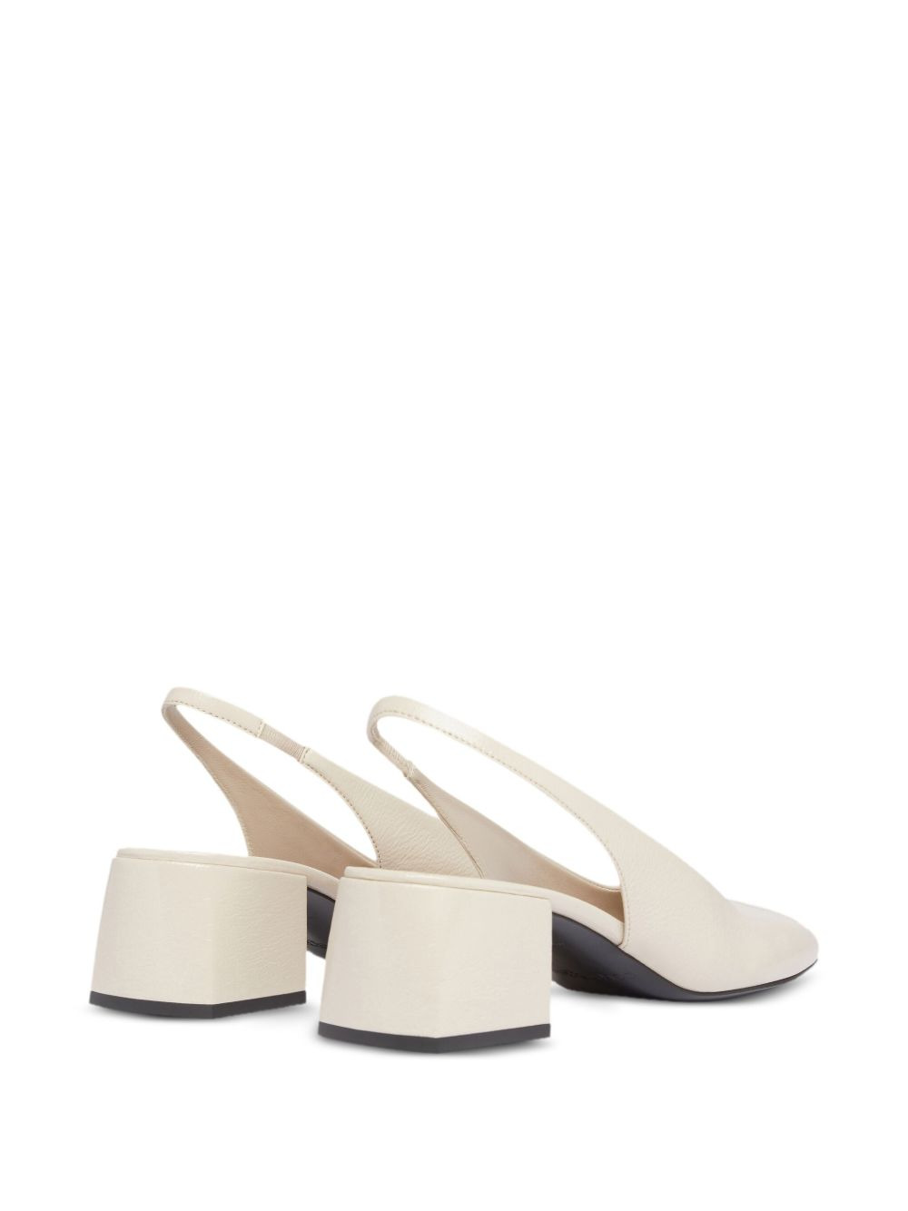 slingback heeled pumps - 3