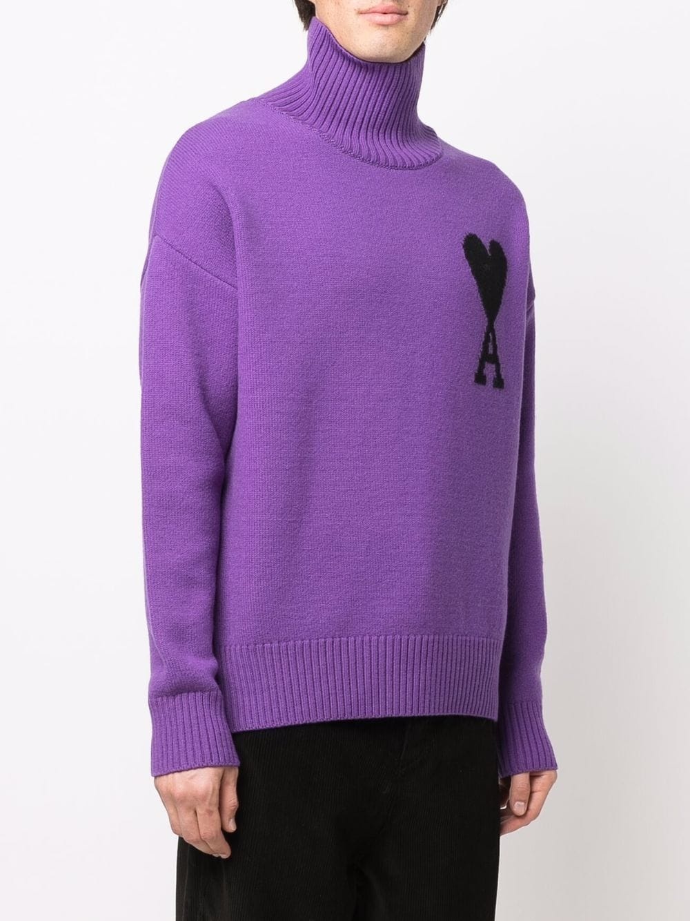 Ami de Coeur roll-neck jumper - 4