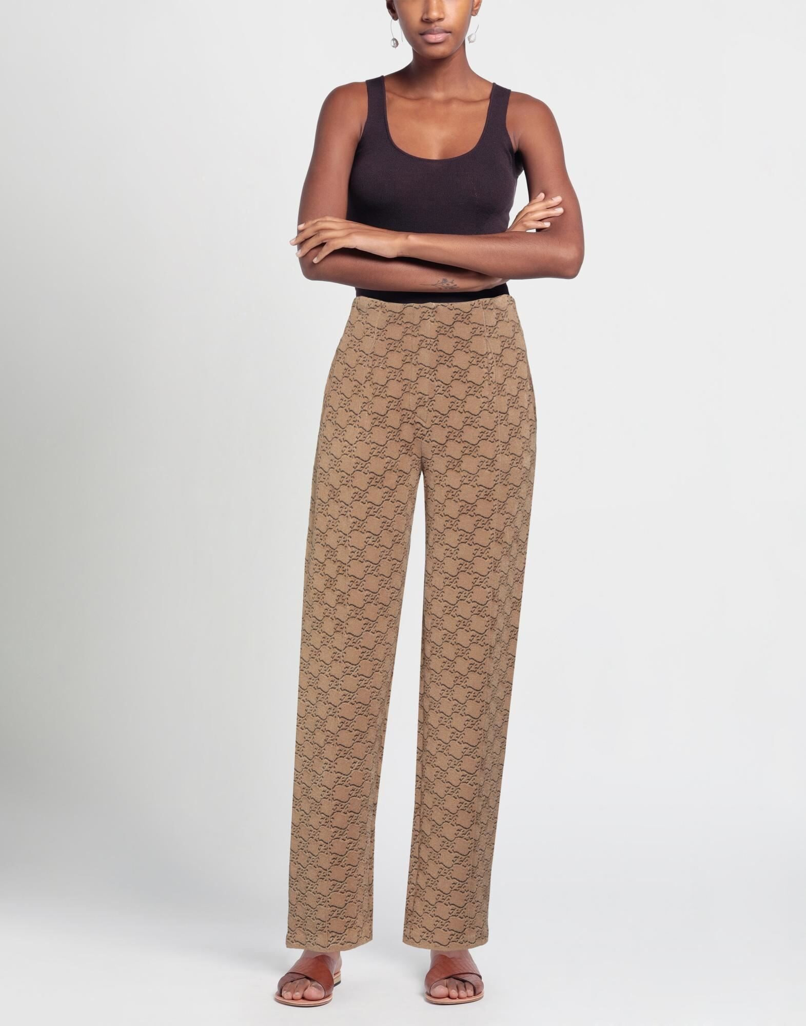 Camel Women's Casual Pants - 2