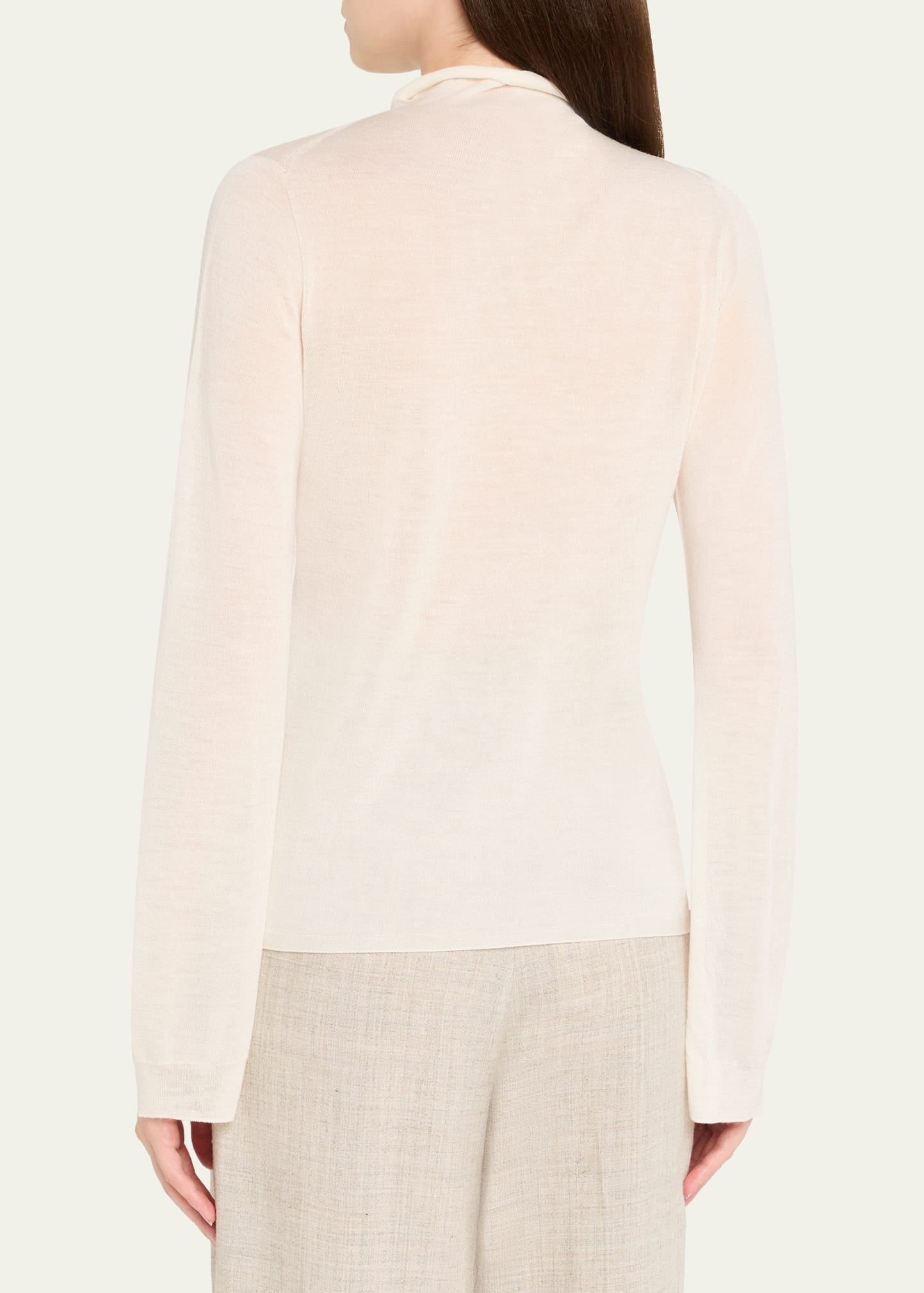 Wool-Blend Turtleneck Sweater - 3