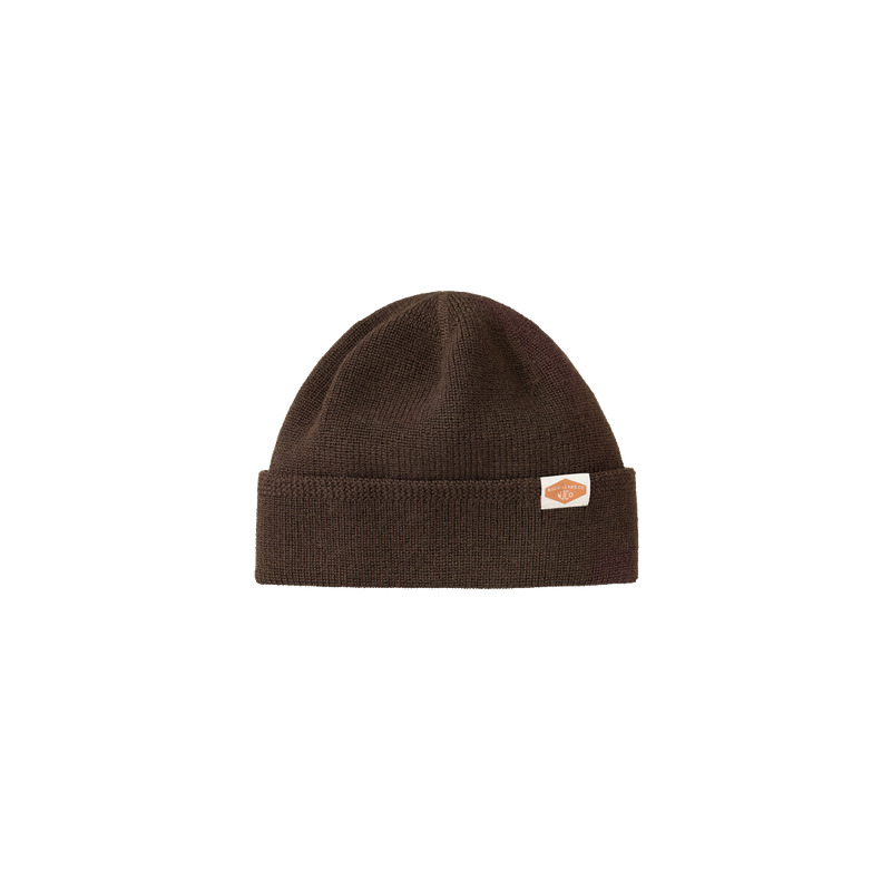 Naval Wool Beanie Brown - 3