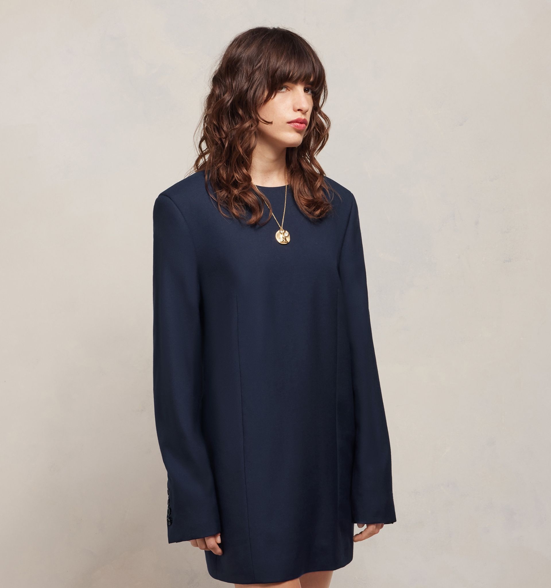 Tailored Short Dress - 6