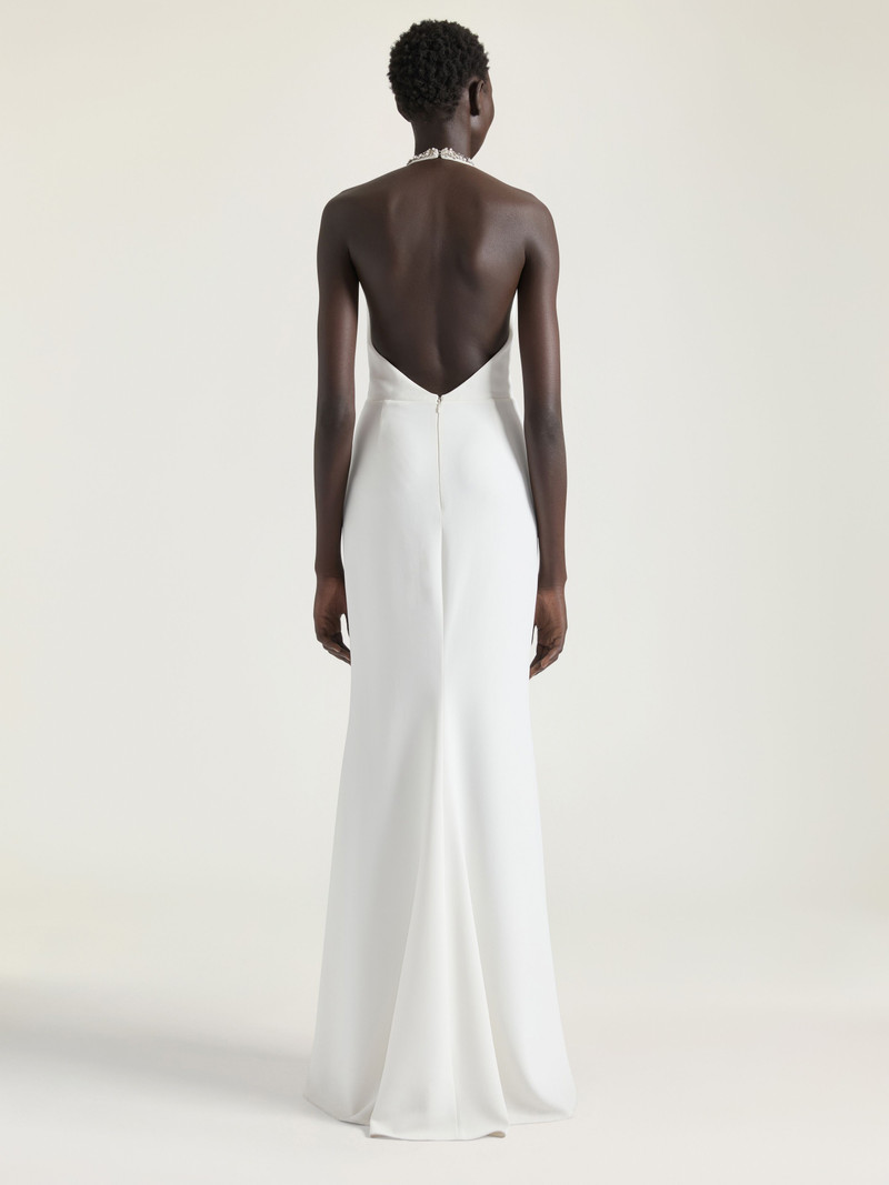 Givenchy HALTER NECK EVENING DRESS WITH CRYSTALS outlook