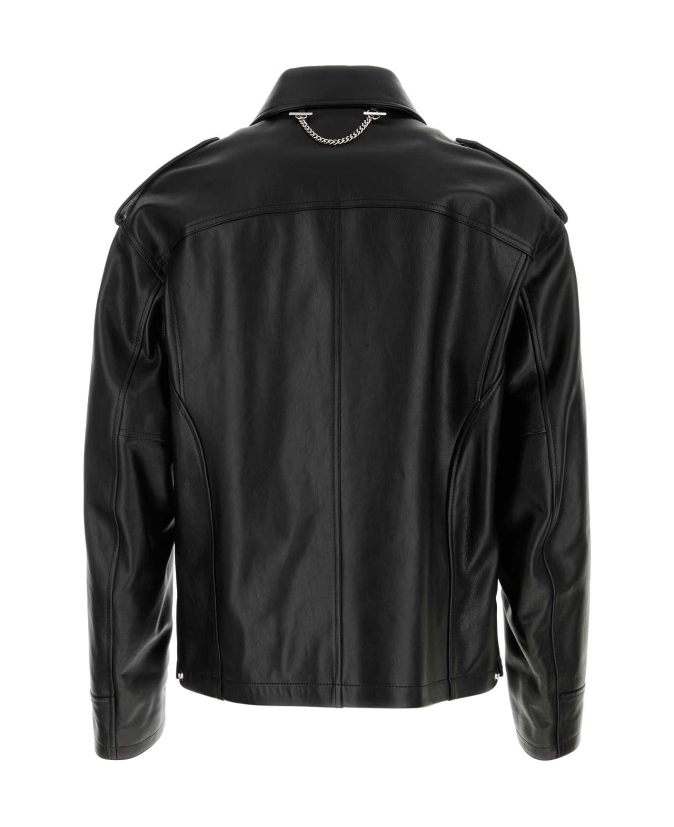 Black Leather Jacket - 2