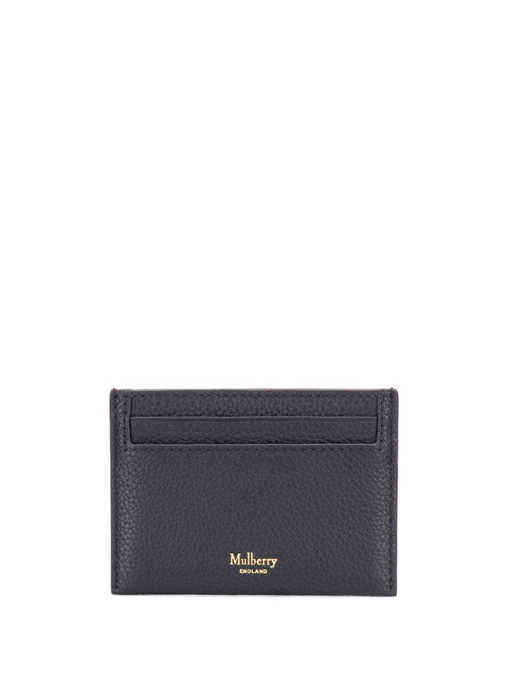 embossed logo cardholder - 1