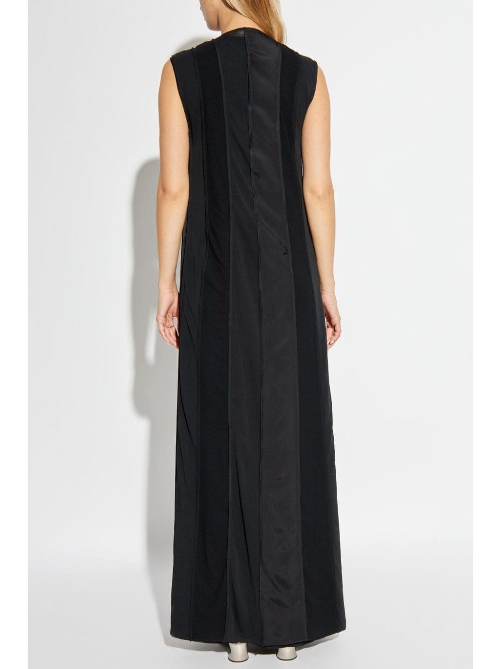 panelled maxi dress - 4